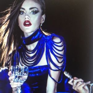 Royal blue dress 👗